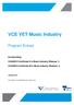 VCE VET Music Industry