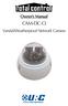 Owner s Manual CAM-DC-O. Vandal/Weatherproof Network Camera