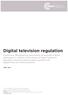 Digital television regulation