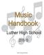 Music Department Handbook 1