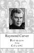 Raymond Carver. Between. the. Covers