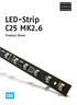 LED-Strip C25 MK2.6. Product Sheet