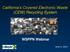 California s Covered Electronic Waste (CEW) Recycling System