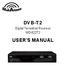 DVB-T2. Digital Terrestrial Receiver WD-822T2 USER S MANUAL