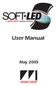 User Manual. May 2005 AIN LIGHT