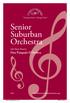 Senior Suburban Orchestra