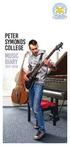 Peter Symonds College music diary