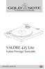 VALORE 425 Lite Italian Prestige Turntable