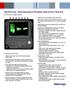 Multiformat, Multistandard Portable Waveform Monitor WFM2200 Data Sheet