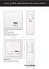 Lutron. Rania digital dimmer with remote control