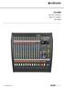 CL1200 MIXING CONSOLE. Item ref: UK User Manual