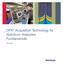 DPX Acquisition Technology for Spectrum Analyzers Fundamentals. Primer
