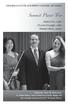Summit Piano Trio. Helen Kim, violin Charae Krueger, cello Robert Henry, piano KENNESAW STATE UNIVERSITY SCHOOL OF MUSIC