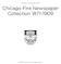 Chicago Fire Newspaper Collection