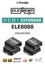 HDMI EXTENDER ELE8088