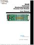 R44E. 4-Channel Monitoring Encoder R-series Card Module User Manual. June 7, 2005 P/N