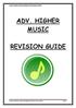 ADV. HIGHER MUSIC REVISION GUIDE