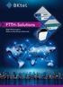 FTTH-Solutions. High Performance Fiber-to-the-Home Networks