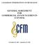 CANADIAN FEDERATION OF MUSICIANS GENERAL AGREEMENT FOR COMMERCIAL ANNOUNCEMENTS (CANADA)