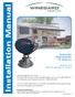 Installation Manual. Automatic Multi-Satellite TV Antenna. Model SK-1000 TRAV LER DISH /Bell TV Antenna