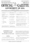 PUBLISHED BY AUTHORITY INDEX. Department Notification/Order Subject Pages