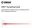 SREV1 Sampling Guide. An Introduction to Impulse-response Sampling with the SREV1 Sampling Reverberator