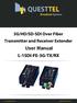 3G/HD/SD-SDI Over Fiber Transmitter and Receiver Extender. User Manual L-1SDI-FE-3G-TX/RX