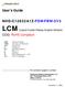 LCM (Liquid Crystal Display Graphic Module)