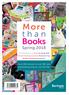 than Books Spring 2018 Themed Selections New for Spring 2018 Book & Reading Accessories Games & Toys Gifts & Homeware Stationery