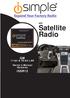 Satellite Radio. Expand Your Factory Radio ISSR bit & 29-bit LAN. Owner s Manual Gateway. add. Harness Connection USB. Port 1 Port.