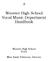 Wooster High School Vocal Music Department Handbook