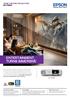 ENTERTAINMENT, TURNS IMMERSIVE HOME THEATRE PROJECTORS EH-TW650