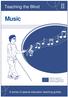 Teaching the Blind. Music. A series of special education teaching guides