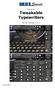 Presents Tweakable Typewriters. for NI Kontakt 5.5+ Go to Index: 2