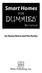 Smart Homes. DUMmIES 3RD EDITION. by Danny Briere and Pat Hurley FOR