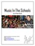 Music In The Schools (Jazz & Poetry Series)