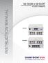 SB-6330R or SB-6330T. CAT5/Component Video - HDTV/Digital & Stereo Audio RECEIVER or TRANSMITTER INSTRUCTION MANUAL. Receiver.