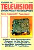 SERVICINGPROJECTSVIDEODEVELOPMENTS. Free Assembly Tweezers. Guide to Servo System Operation. Transport for Field Servicing