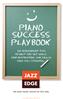 Piano EDGE EDGE EDGE. An assessment tool. find inspiration, and reach. the best music school on the web. Success/0814 $19.95 US