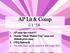 AP Lit & Comp 5/1 18