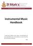 Instrumental Music Handbook