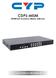 CDPS-44SM HDMI 4x4 Seamless Matrix Switcher
