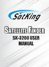 SATELLITE FINDER SK-3200 USER MANUAL