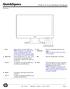 QuickSpecs. HP 2211x 21.5-inch LED Backlit LCD Monitor Overview. 1. Menu