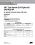 3M Cold Shrink QS-III Splice Kit 5467A(S)-WF