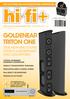 GOLDENEAR TRITON ONE TRUE HIGH-END SOUND FROM A LOUDSPEAKER YOU CAN AFFORD! WIN! PEACHTREE AND AUDIODESKSYSTEME COMPETITIONS