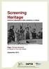 Screening Heritage Archive collections & film exhibition in Wales