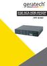 EGE-SCA-HDB-HVGDP HDMI/DisplayPort/VGA to HDMI Scaler with HDBaseT Output