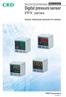 Digital pressure sensor PPX series