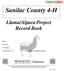 Sanilac County 4-H. Llama/Alpaca Project Record Book. 4-H Age (as of 1/1): Years in 4-H Llama/Alpaca Project: